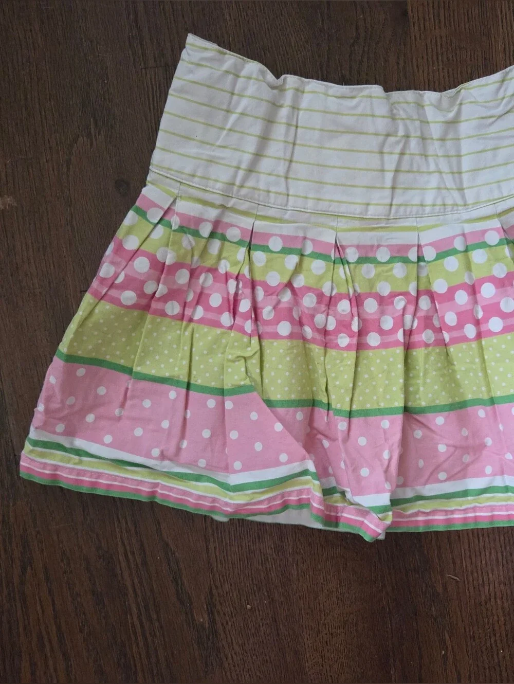 Vtg Gymboree Girls 5 Easter Skater Skirt